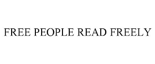 FREE PEOPLE READ FREELY