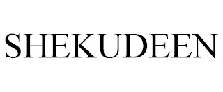 SHEKUDEEN