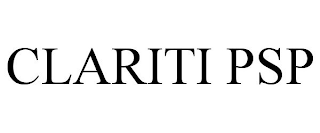 CLARITI PSP