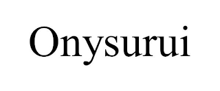 ONYSURUI
