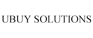 UBUY SOLUTIONS