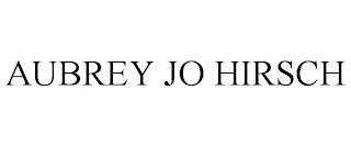 AUBREY JO HIRSCH