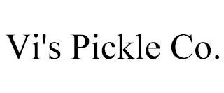 VI'S PICKLE CO.