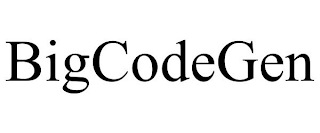 BIGCODEGEN