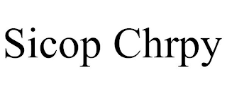 SICOP CHRPY