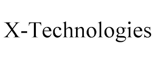 X-TECHNOLOGIES