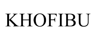 KHOFIBU