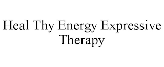 HEAL THY ENERGY EXPRESSIVE THERAPY