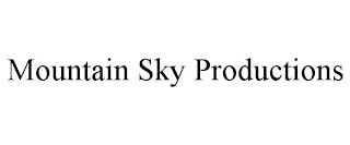 MOUNTAIN SKY PRODUCTIONS