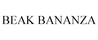 BEAK BANANZA
