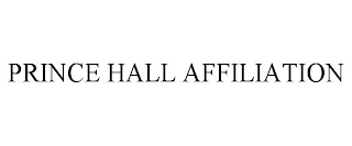 PRINCE HALL AFFILIATION