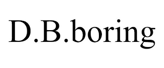 D.B.BORING