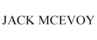 JACK MCEVOY