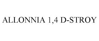 ALLONNIA 1,4 D-STROY