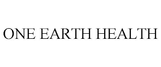 ONE EARTH HEALTH