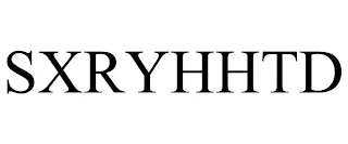 SXRYHHTD