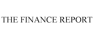 THE FINANCE REPORT