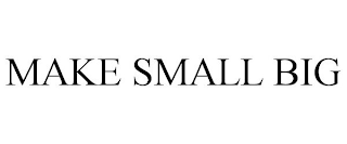 MAKE SMALL BIG