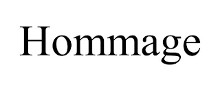 HOMMAGE