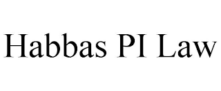 HABBAS PI LAW