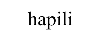 HAPILI