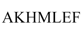 AKHMLEF