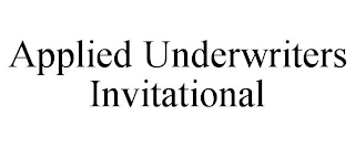 APPLIED UNDERWRITERS INVITATIONAL