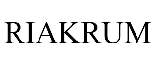 RIAKRUM