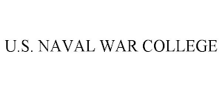 U.S. NAVAL WAR COLLEGE