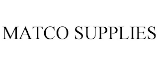 MATCO SUPPLIES