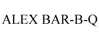 ALEX BAR-B-Q