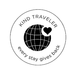 KIND TRAVELER EVERY STAY GIVES BACK