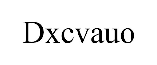 DXCVAUO