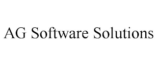 AG SOFTWARE SOLUTIONS