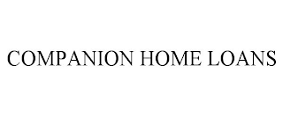 COMPANION HOME LOANS