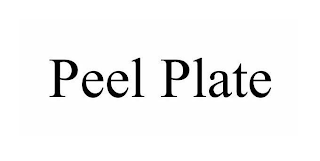 PEEL PLATE