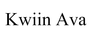 KWIIN AVA