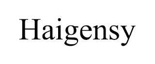 HAIGENSY