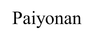 PAIYONAN
