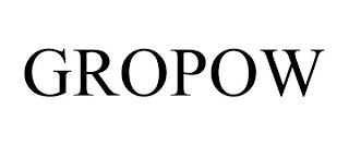 GROPOW
