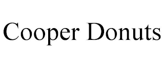 COOPER DONUTS