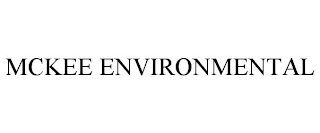 MCKEE ENVIRONMENTAL