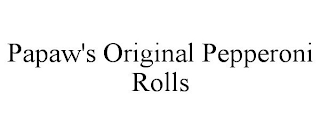 PAPAW'S ORIGINAL PEPPERONI ROLLS