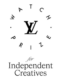 LV · WATCH · PRIZE FOR INDEPENDENT CREATIVES