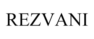 REZVANI