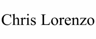 CHRIS LORENZO