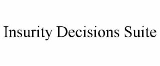 INSURITY DECISIONS SUITE