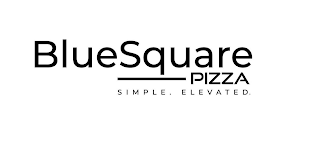 BLUESQUARE PIZZA SIMPLE. ELEVATED.