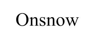 ONSNOW