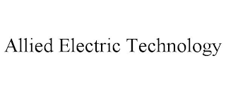 ALLIED ELECTRIC TECHNOLOGY